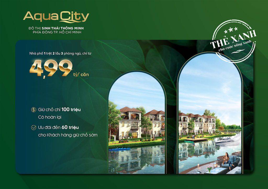 Chương trình ưu đãi thẻ xanh cho cuộc sống xanh 2 aqua-city-4.99ty