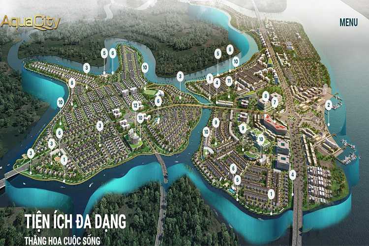 4 thông tin cơ bản về dự án Aqua City Đồng Nai