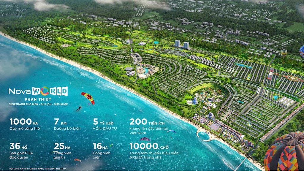 Siêu thành phố biển NovaWorld Phan Thiết [Giá bán & ưu đãi T4/2022]