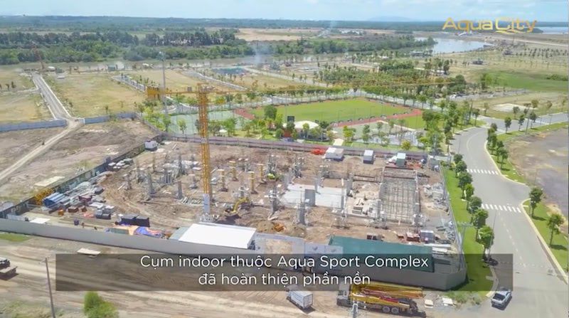 Cận cảnh tiến độ khu đô thị Aqua City Novaland tháng 5-2021