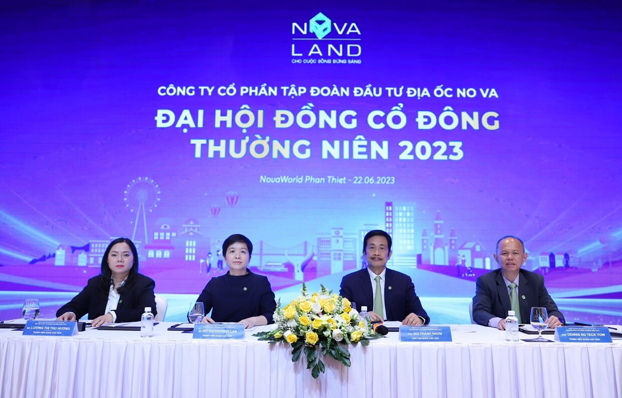 Đại hội cổ đông Novaland năm 2023