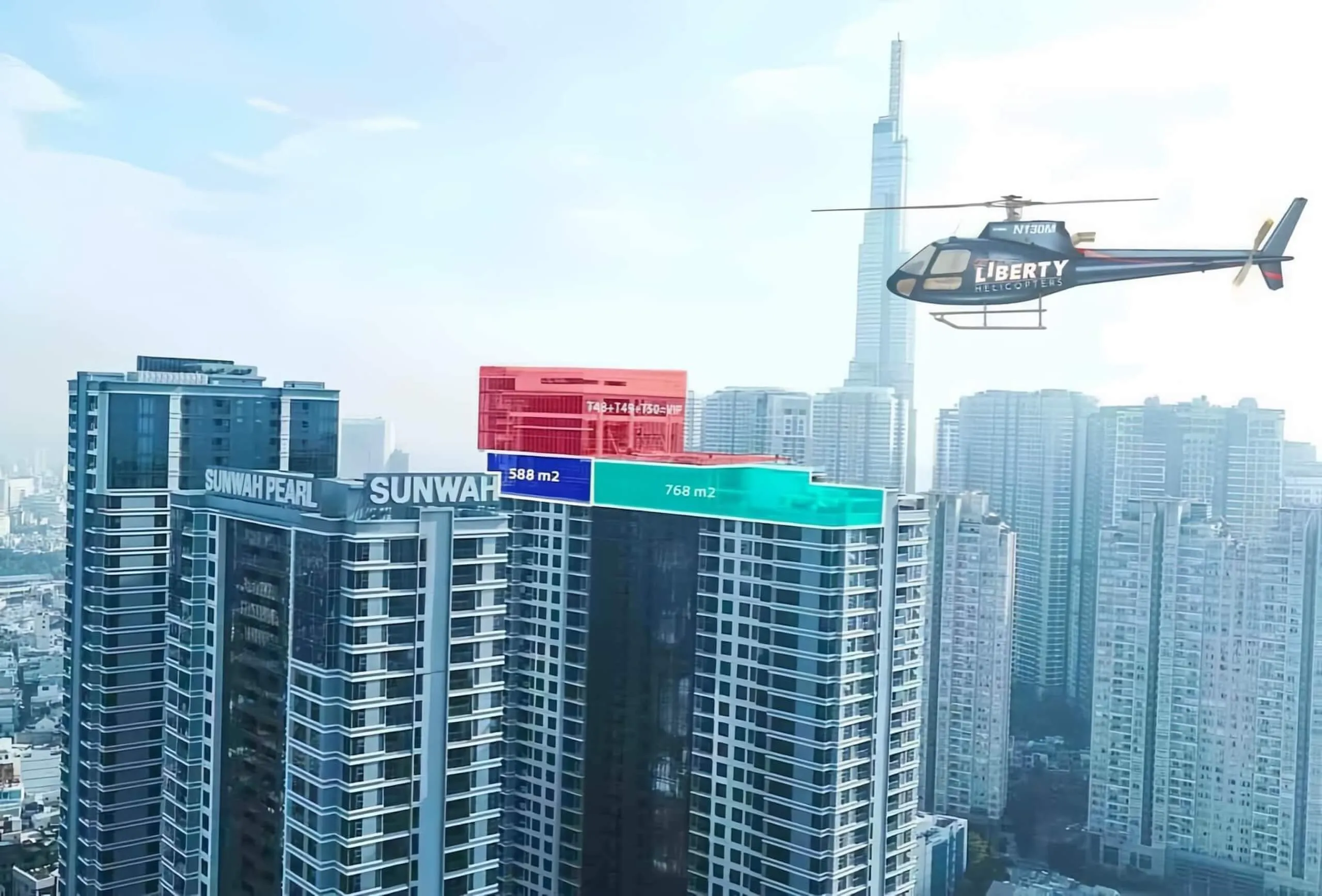 Mặt bằng căn hộ Sunwah Pearl Bình Thạnh 47 Mat Bang Layout Duplex Penthouse Sunwah Pearl Bình Thạnh (2)