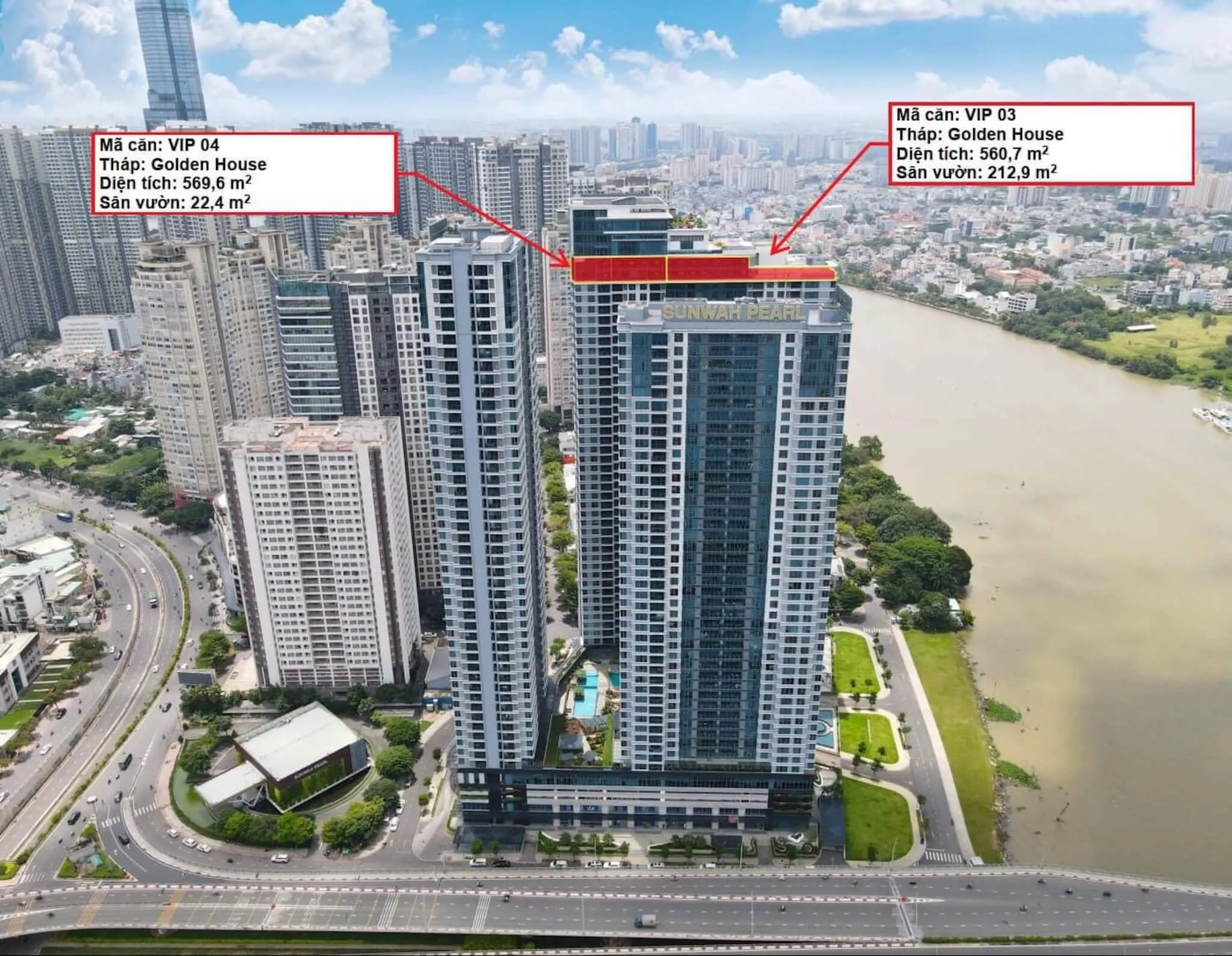 Mặt bằng căn hộ Sunwah Pearl Bình Thạnh 49 Mat Bang Layout Duplex Penthouse Sunwah Pearl Bình Thạnh (3)