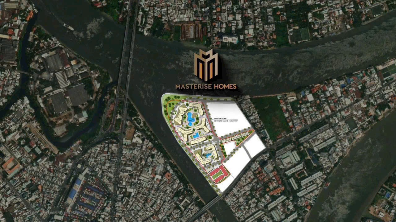 Mặt bằng dự án Masterise Thanh Đa Penisula