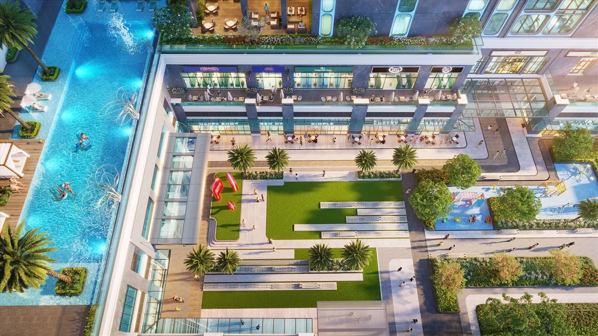Tiện ích nội khu dự án The Grand Manhattan Quận 1, hiện chào bán khoảng 350 triệu đồng/m2