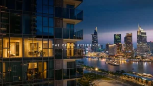 Ảnh thực tế The Opera Residence nhìn ra sông Sài Gòn