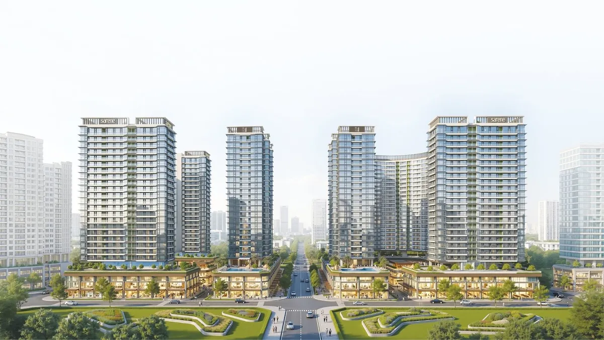Phối cảnh dự án căn hộ Sarene tại khu Bắc Sala, Thủ Thiêm