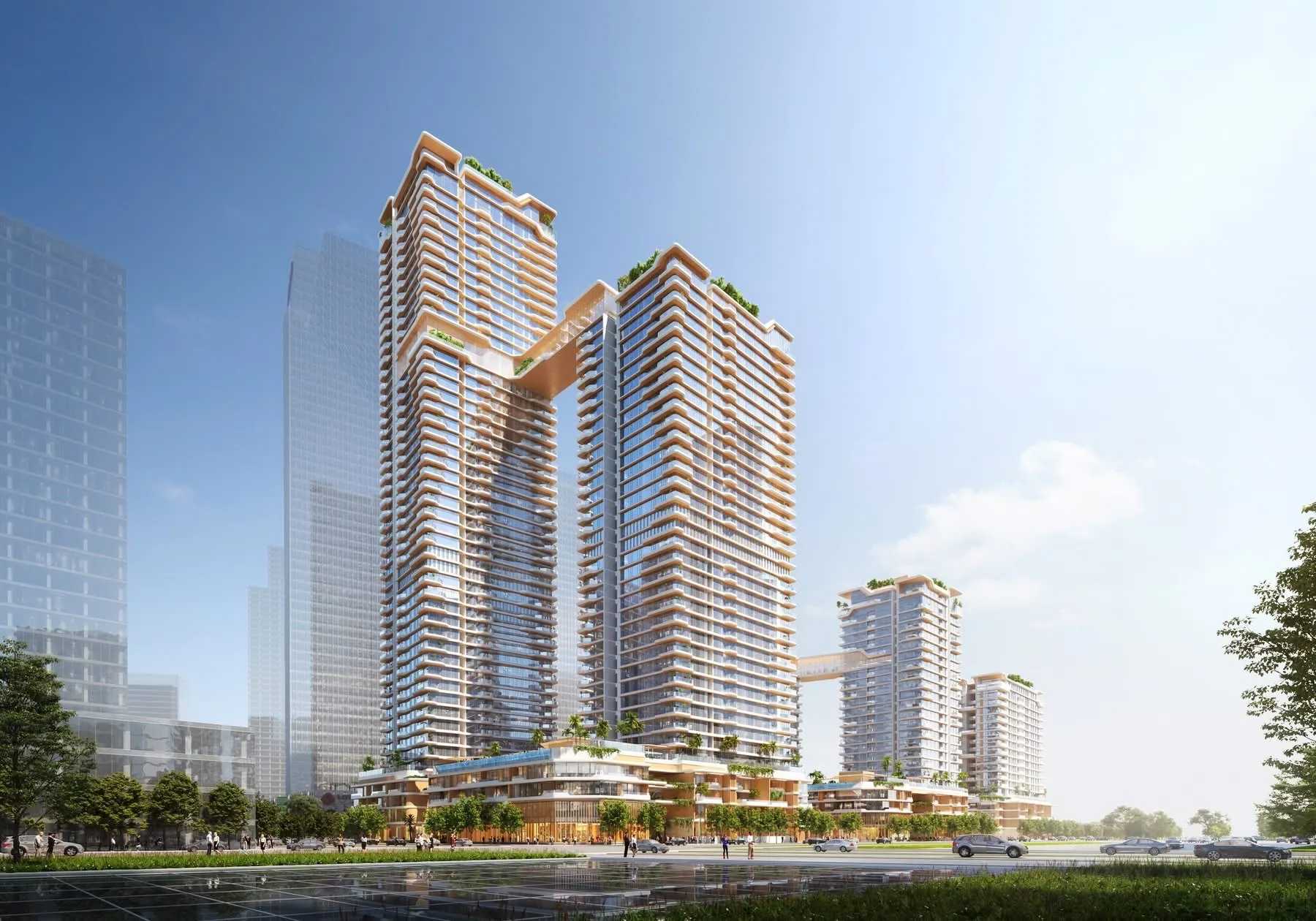 Tháp căn hộ Lotte Eco Smart City Thủ Thiêm