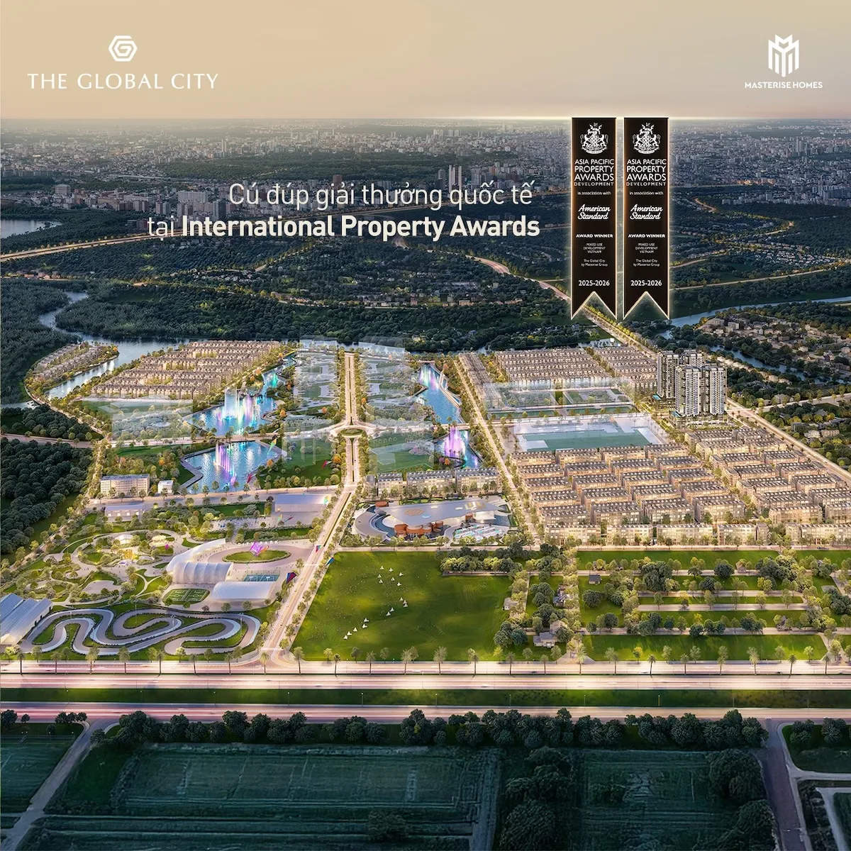 The Global City nhận giải thưởng International Property Awards