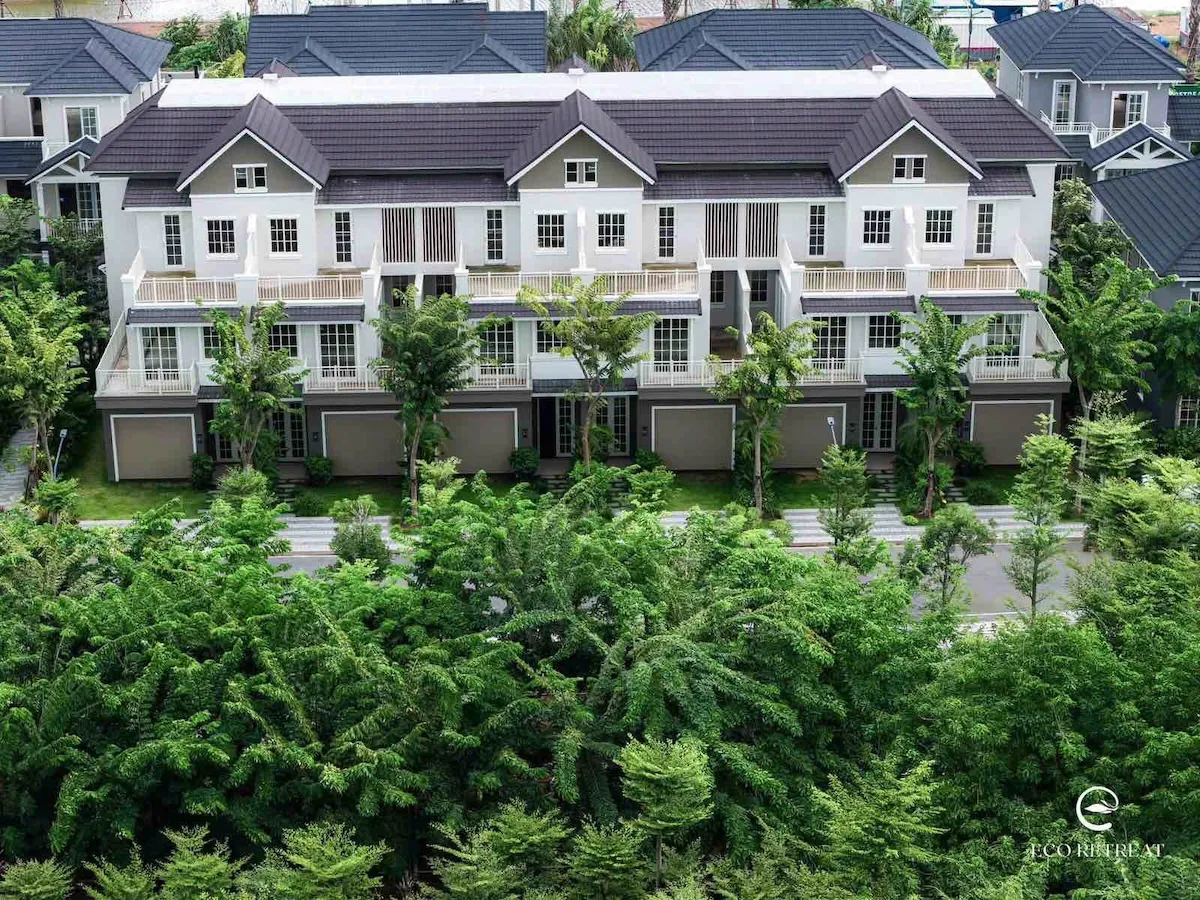 Ảnh thực tế dãy nhà Home Retreat bàn giao – Eco Retreat