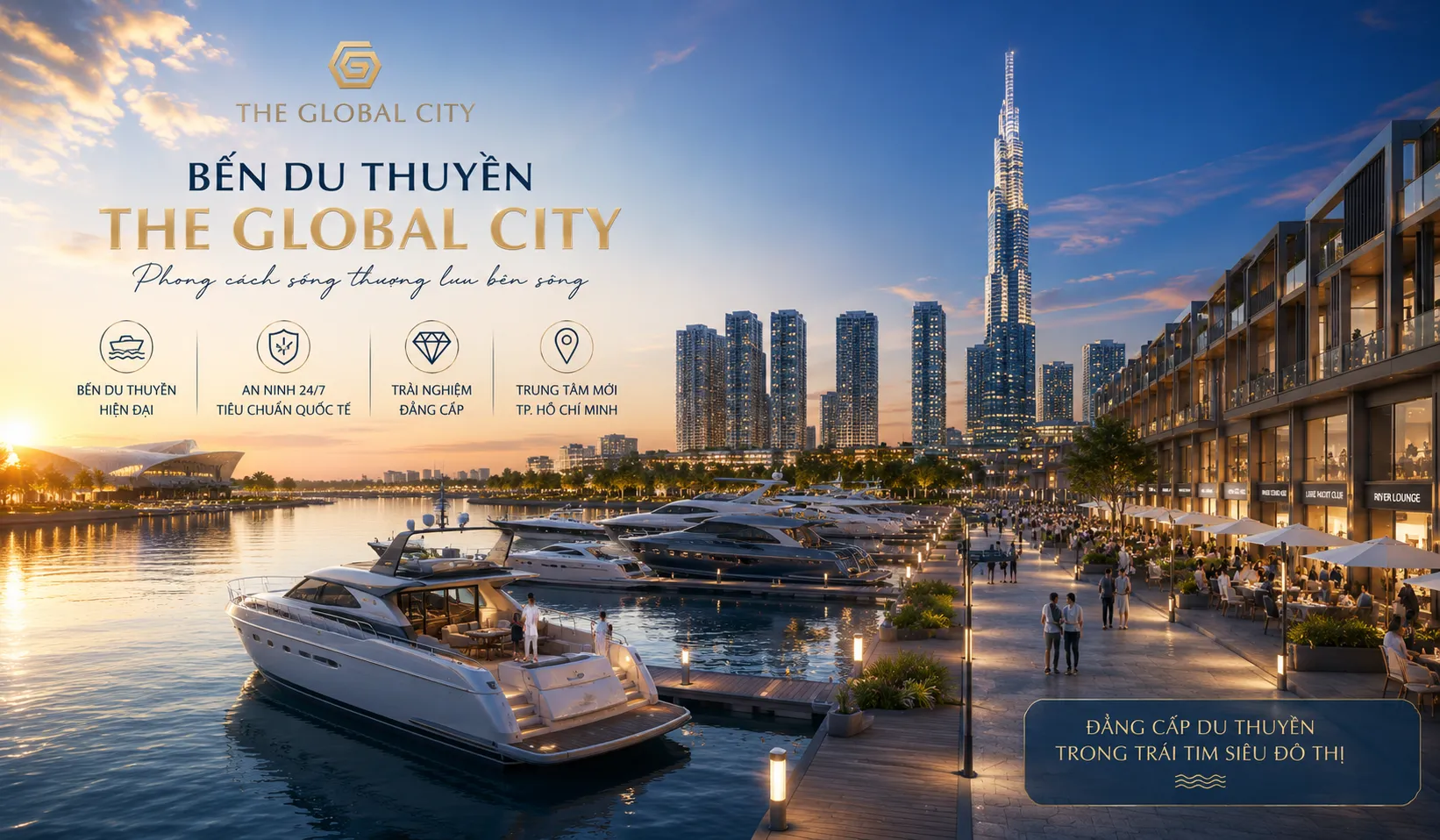 Bến du thuyền The Global City