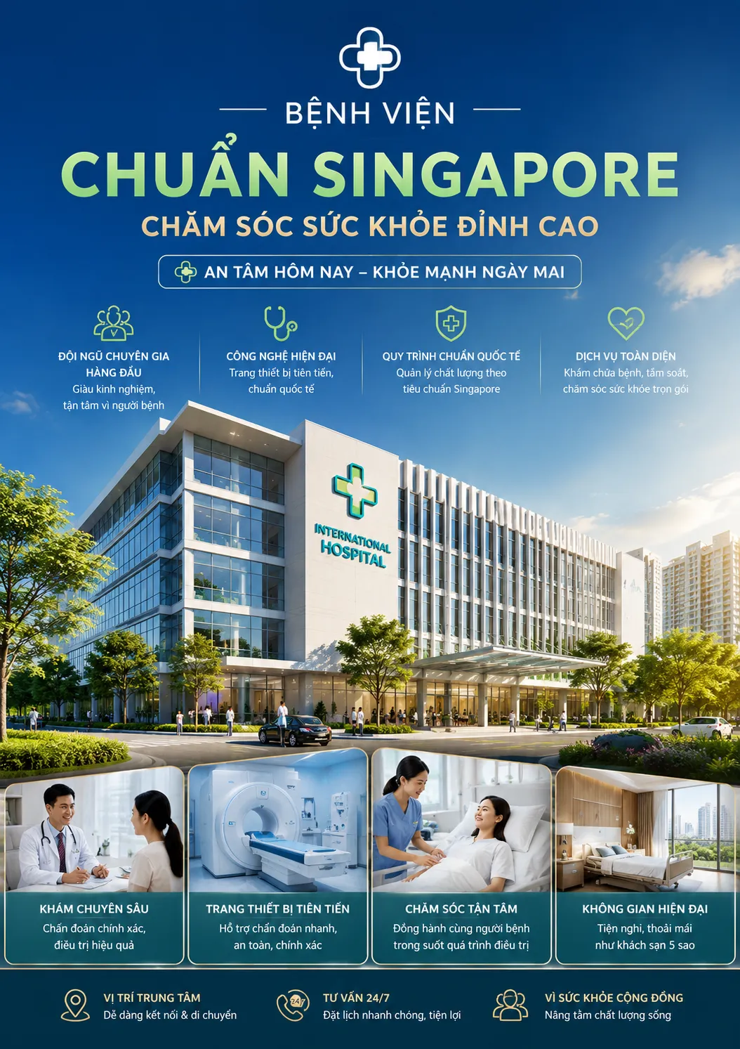 Bệnh viện quốc tế tại The Global City