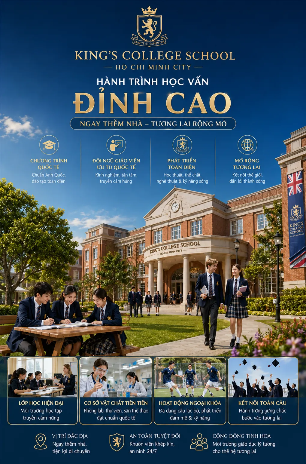 Trường King's College School tại The Global City