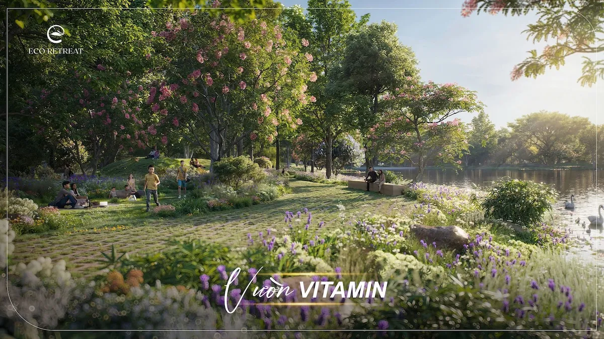 Vườn vitamin – tiện ích Eco Retreat